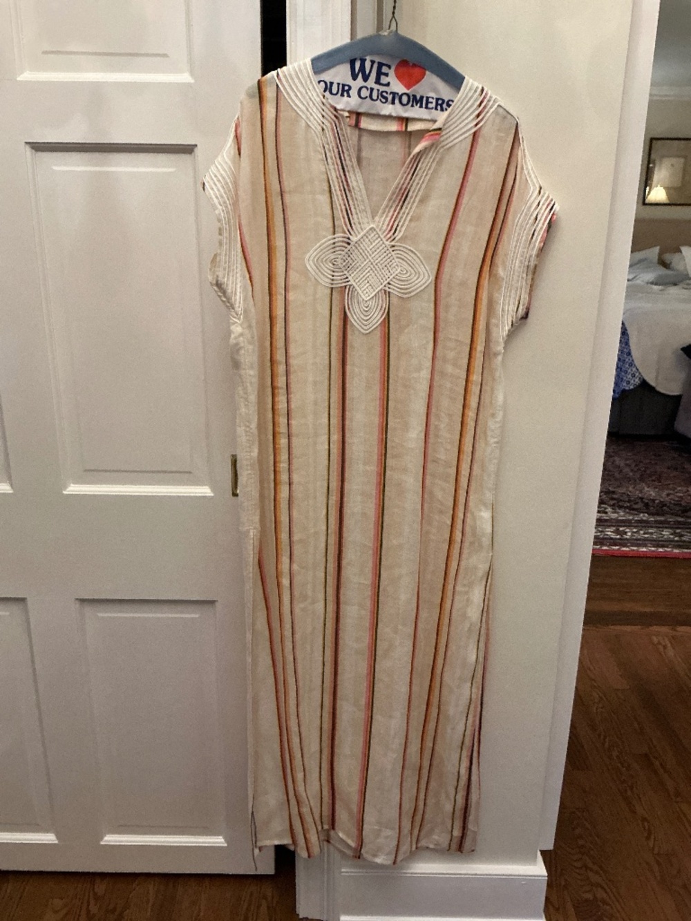 Tory Burch Linen Caftan